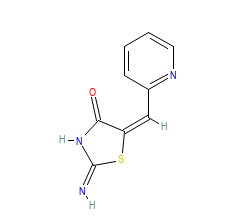 2D structure of the orthosteric ligand