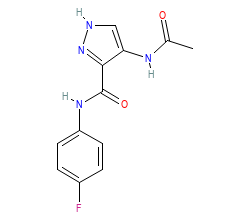 2D structure of the orthosteric ligand