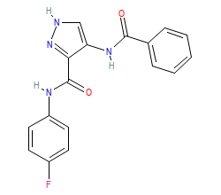 2D structure of the orthosteric ligand