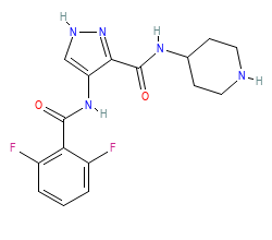 2D structure of the orthosteric ligand