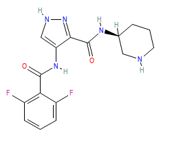 2D structure of the orthosteric ligand