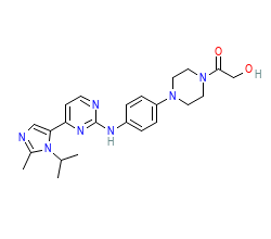 2D structure of the orthosteric ligand