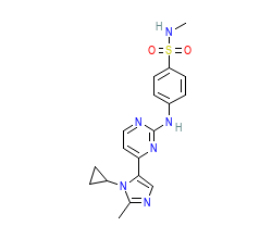 2D structure of the orthosteric ligand