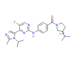 2D structure of the orthosteric ligand