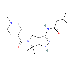 2D structure of the orthosteric ligand