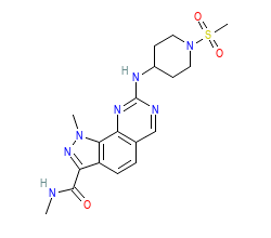 2D structure of the orthosteric ligand