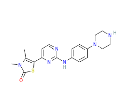 2D structure of the orthosteric ligand