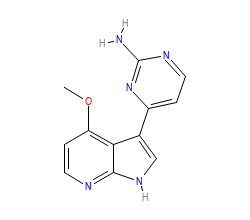 2D structure of the orthosteric ligand