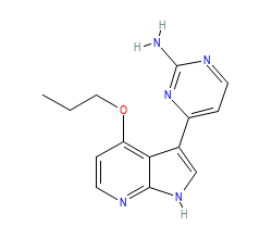 2D structure of the orthosteric ligand