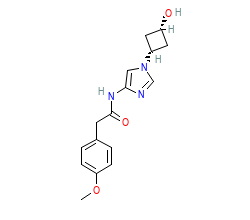 2D structure of the orthosteric ligand