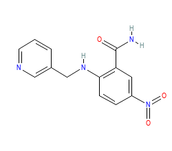 2D structure of the orthosteric ligand