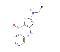 2D structure of the orthosteric ligand