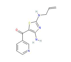 2D structure of the orthosteric ligand