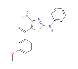 2D structure of the orthosteric ligand