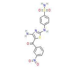 2D structure of the orthosteric ligand