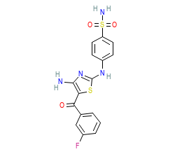 2D structure of the orthosteric ligand