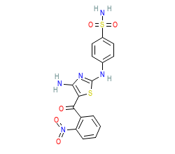 2D structure of the orthosteric ligand