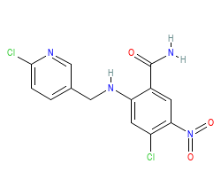 2D structure of the orthosteric ligand