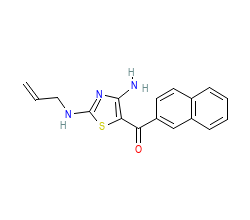 2D structure of the orthosteric ligand