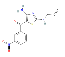 2D structure of the orthosteric ligand