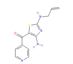 2D structure of the orthosteric ligand