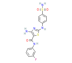 2D structure of the orthosteric ligand
