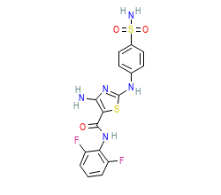 2D structure of the orthosteric ligand