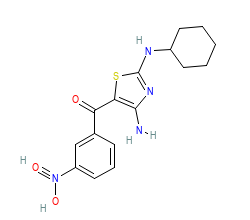 2D structure of the orthosteric ligand