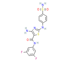 2D structure of the orthosteric ligand