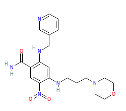 2D structure of the orthosteric ligand