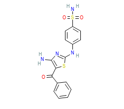 2D structure of the orthosteric ligand