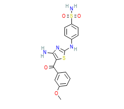 2D structure of the orthosteric ligand