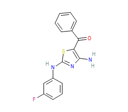 2D structure of the orthosteric ligand