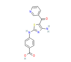 2D structure of the orthosteric ligand