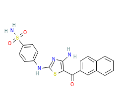2D structure of the orthosteric ligand