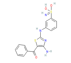 2D structure of the orthosteric ligand