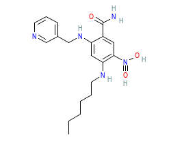 2D structure of the orthosteric ligand