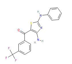 2D structure of the orthosteric ligand