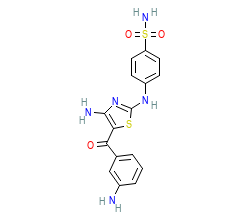 2D structure of the orthosteric ligand
