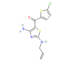 2D structure of the orthosteric ligand