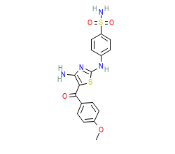 2D structure of the orthosteric ligand