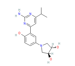 2D structure of the orthosteric ligand