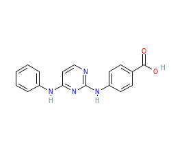 2D structure of the orthosteric ligand