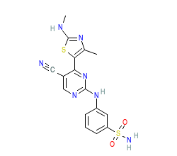2D structure of the orthosteric ligand