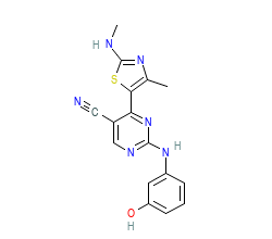2D structure of the orthosteric ligand