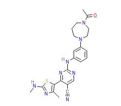 2D structure of the orthosteric ligand