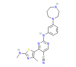 2D structure of the orthosteric ligand