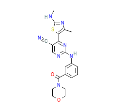 2D structure of the orthosteric ligand