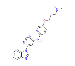 2D structure of the orthosteric ligand