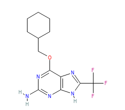 2D structure of the orthosteric ligand